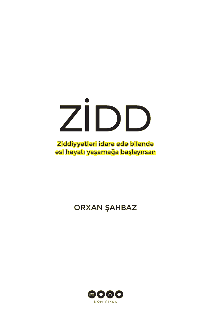 ZİDD kitabı, səhifə 3